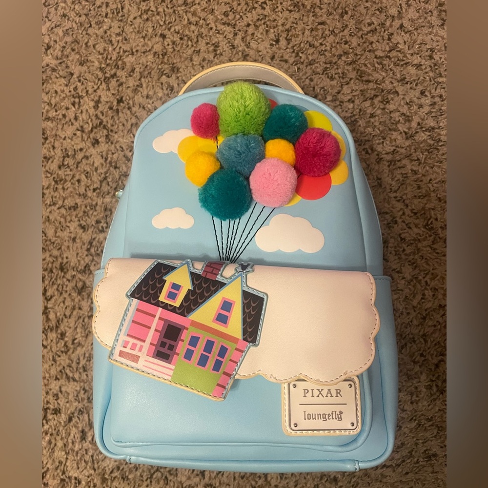 Loungefly Pixar Up mini backpack rare htf price firm